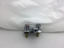 Sayco S402 Chrome 4" Centerset Bathroom Faucet with Pop-up 