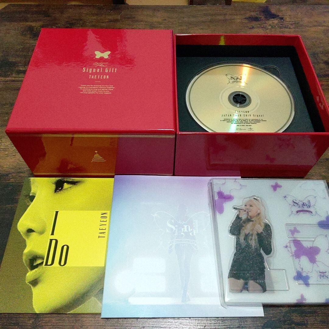Taeyeon The Signal Gift First Limited Edition DVD CD