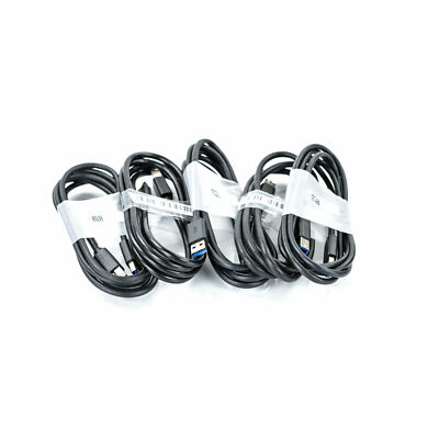 Lot of 5 Dell PN81N$AA1 USB 3.0 Type A to B Printer/Scanner Cable (6ft)