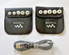 Accessories For Sony Wireless in-Ear Bluetooth Headphones white 2 cases earbuds