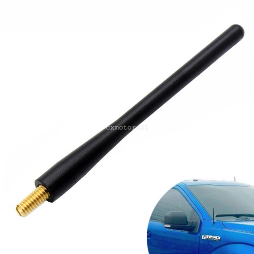 Antena de coche rechoncha corta de 4,7" FM AM mástil de radio para Ford F150 XL Raptor 2009-2021 - Imagen 2 de 9