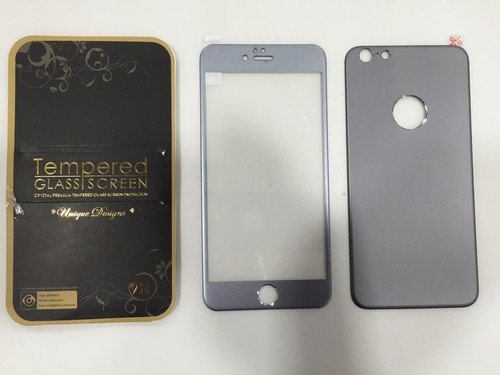 Color Tempered glass Full Screen Protector For Apple Iphone 6 4.7 & 6 Plus 5.5 - Picture 25 of 43