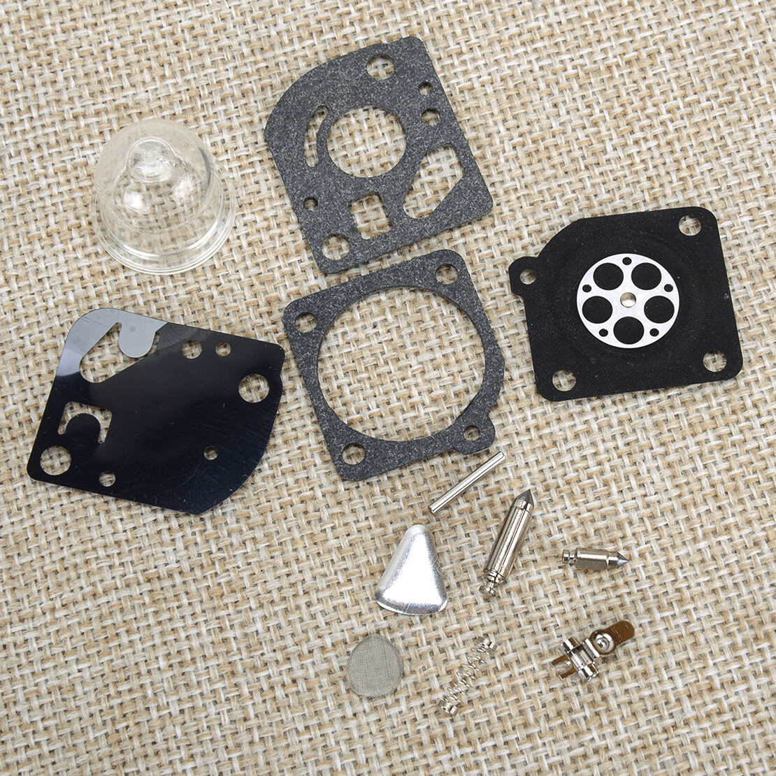 2x Carburetor Rebuild Kit Fit For Husqvarna 128C 128CD 128L 128LD