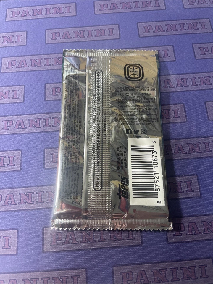 (1) 2022/23 TOPPS CHROME BASKETBALL OTE OVERTIME ELITE FACTORY SEALED BRAND NEW - Image 2 of 2