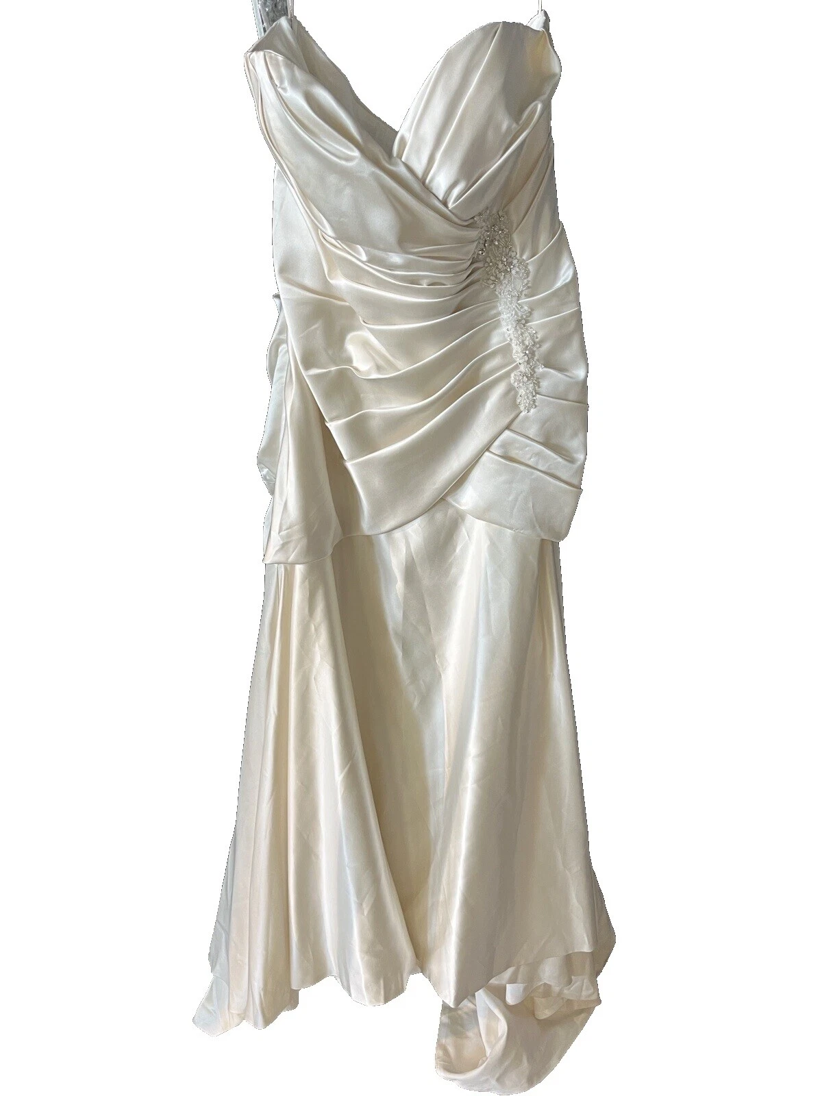 Mermaid & Trumpet Wedding Dresses Regular 22 Women's Size