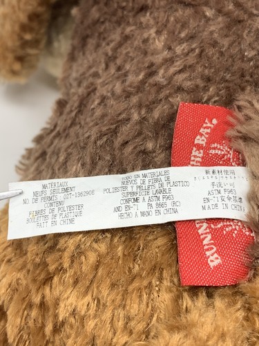 Bunnies By The Bay Puppy Dog Plush Stuffed Animal Toy Red Thread Collection 12” - Picture 8 of 10