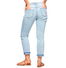 SV Bagi Light Wash Blue Paramint Mid Rise Boyfriend Tapered Straight Jeans 0S — photo 4