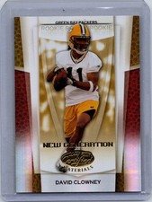 2007 LEAF CERTIFIED GOLD MIRROR DAVID CLOWNY RC (21/25)