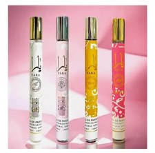 Set Of 4 Yara Eau De Parfum Travel Spray Women 0.34 Ounce Moi, Tous, Candy, Pin