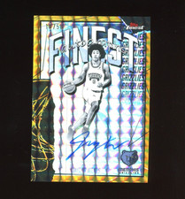 2025-26 Topps Finest Jaylen Wells Auto Gold Geometric Refractor #/50 Grizzlies