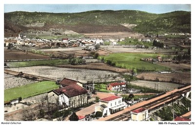 BBBP9-1034-83 - Ein Flug Über Le PUGET-VILLE Bahnhof - Postkarte