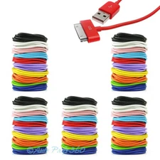 50X 3FT USB SYNC DATA POWER CHARGER CABLE IPHONE 4S IPOD TOUCH CLASSIC NANO IPAD