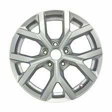 09285 OEM Reconditioned Aluminum Wheel 18x8 Painted Light Silver Metallic