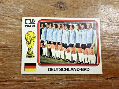 Panini World Cup Germany 1974 Team Germany #80