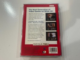 Night Trap (SEGA CD, 1992) CIB Complete in Brand New Case w Manual (Pls Read) NM