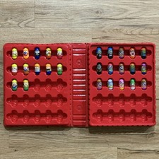 Mighty Beanz Lot of 27 Beans with Series 2 Red Case