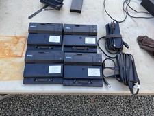 Dell PR03X Docking Station 4x  Two Dell 19.5V Power Supplies