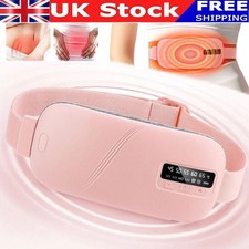 Electric Heating Menstrual Heat Pad Massage Belt For Period Pain Relief Cramps~