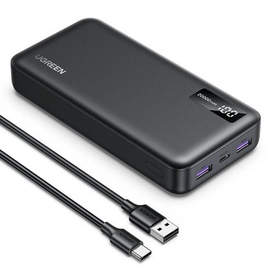 20000mAh Power Bank 20W PD QC3.0 Two-Way Fast Charging Portable Charger