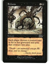 Magic the Gathering - Urza's Saga Exhume 134 Common 1998