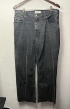 Abercrombie & Fitch '90s Relaxed Jean High Rise Womens 12R 31x30 Baggy