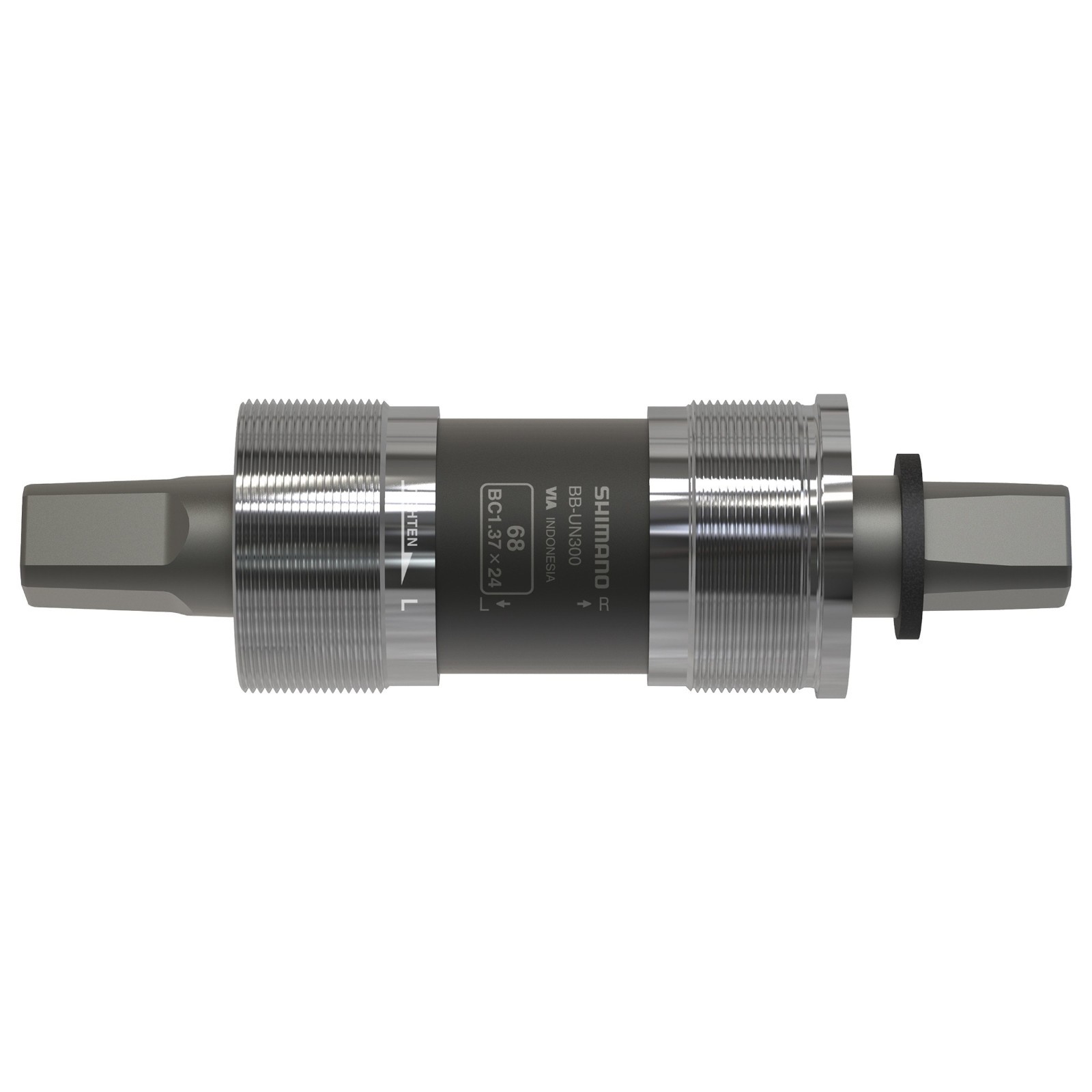 Shimano Bb-Un300 Bottom Bracket British Thread, 68 118 Mm 127.5Mm Silver - Image 4