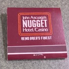John Ascuaga's Nugget Hotel/Casino Reno Nevada Matchbook, Casino Theme — photo 2
