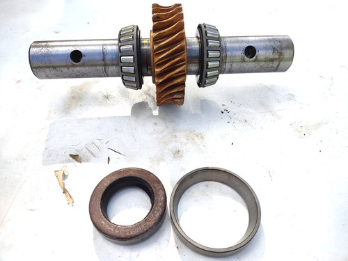 1981 Troy Bilt Pony Rototiller Tiller Tine Axle w/Bearings and Brass Gear OEM