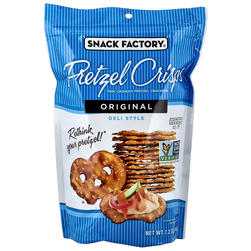 Pretzel Crisps, Original, Deli Style, 7.2 oz (204 g)