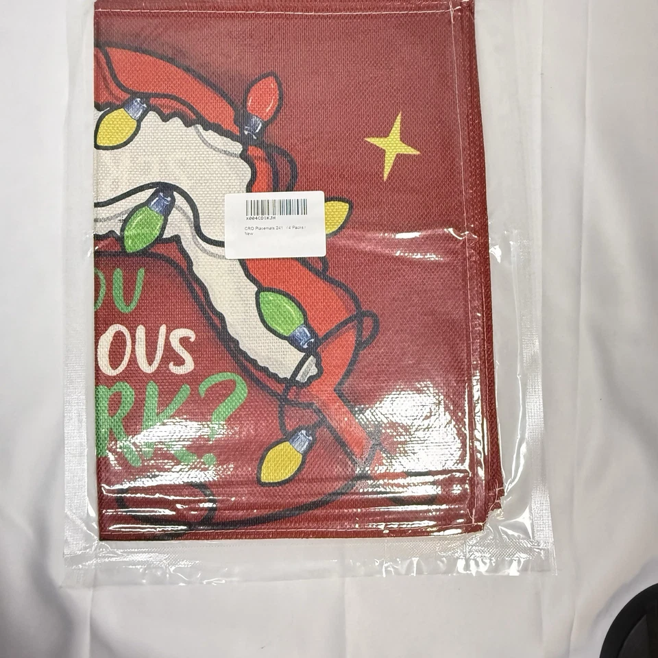 Are You Serious Clark? Christmas Vacation Placemats - Set of 4  - Image 2 of 4