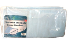 4 REUSABLE WASHABLE UNDERPADS BED PADS 30x34 HOSPITAL GRADE INCONTINENCE GREEN