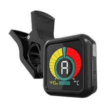 KLIQ UberTuner, Professional Clip-On Tuner for Guitar, Bass, Ukulele, Violin,...