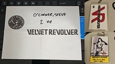 2005 Velvet Revolver Artist Guest Laminate & Lanyard w/ Envelope