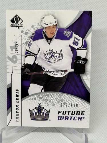 Trevor Lewis #165 2008 SP Authentic card