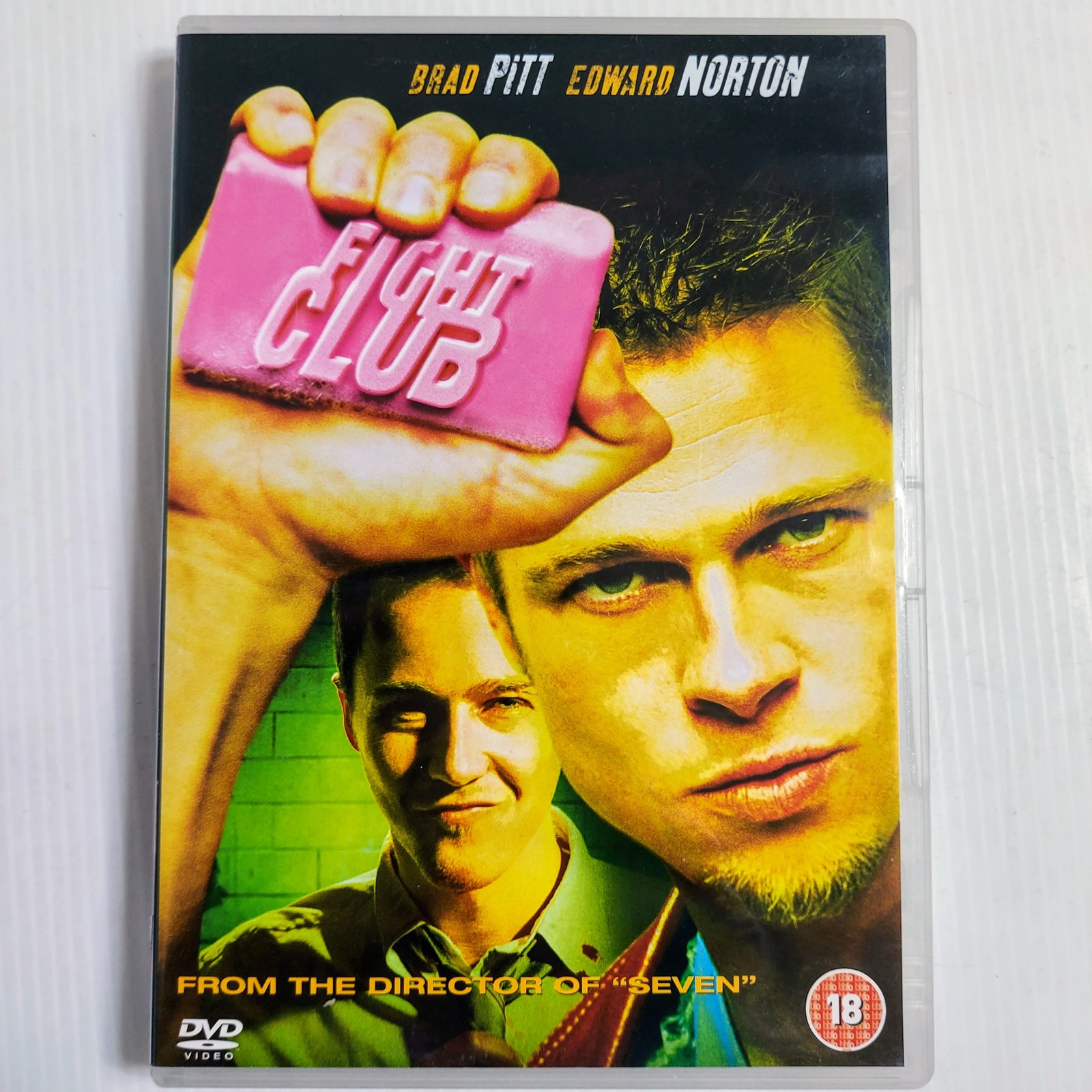 Fight Club DVD Brad Pitt Edward Norton David Fincher 18 Widescreen Standard