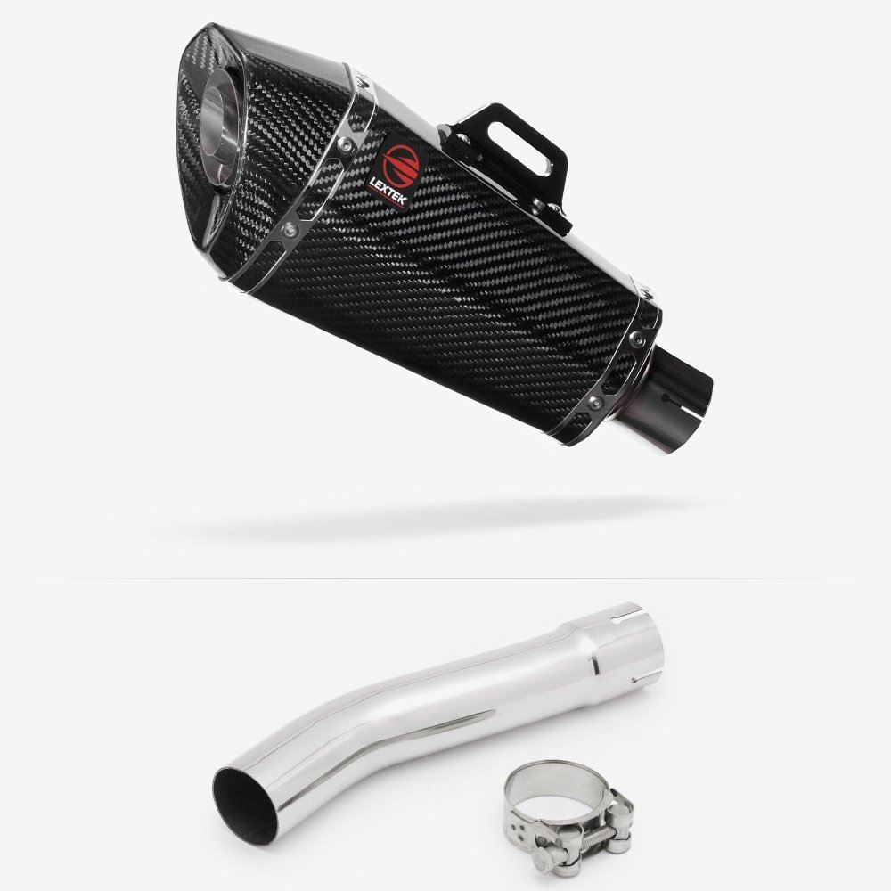 Lextek XP8C Exhaust 210mm with Link Pipe for Yamaha XJR 1300 (07-16)