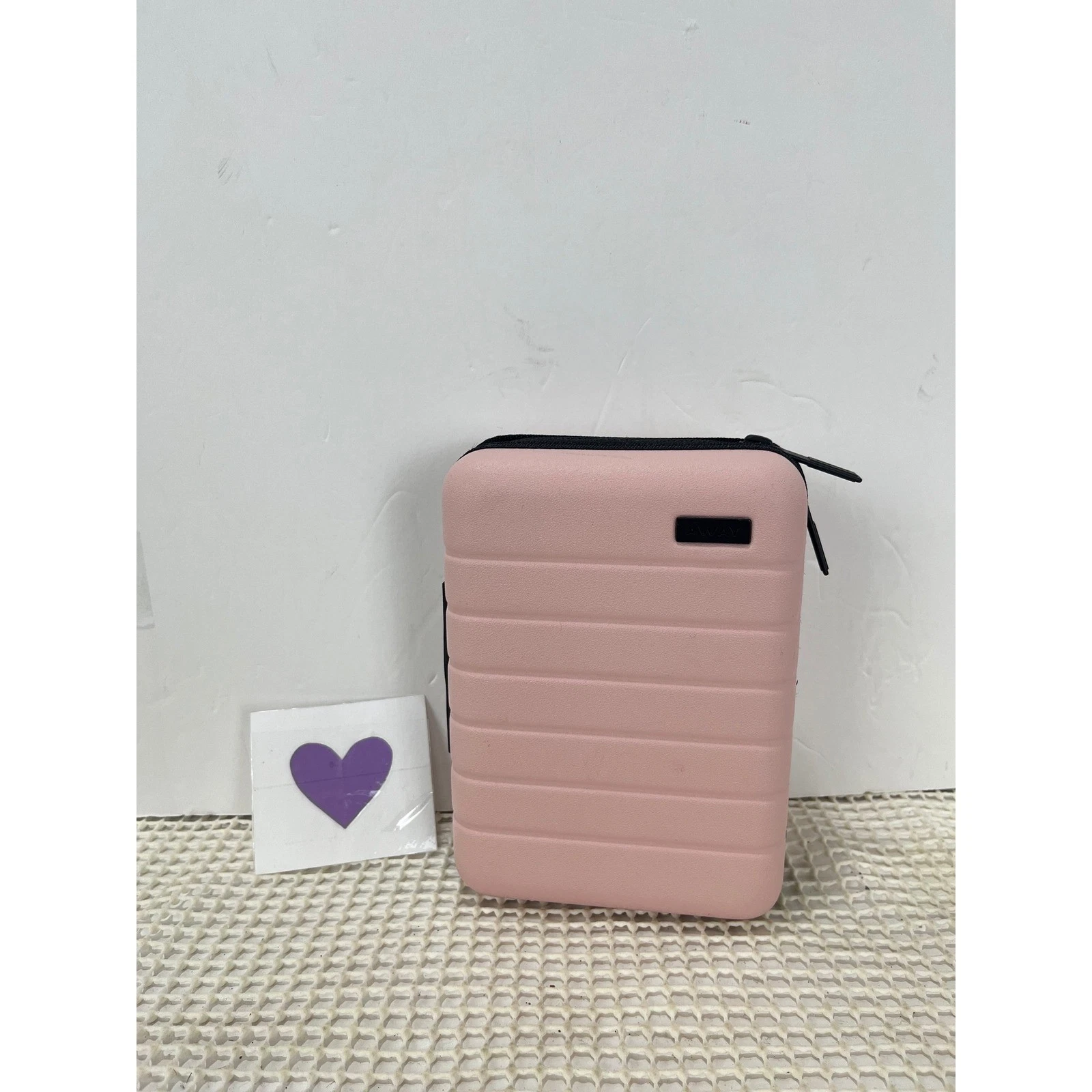 AWAY Toiletry Pink Hardshell Case Travel Organizer Pouch Cosmetic Bag