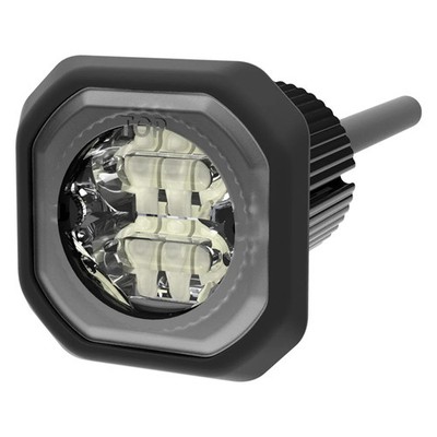 ECCO ED9040W 1.3'' ED9040 Series Bolt-On Mount White LED Hideaway Strobe Light