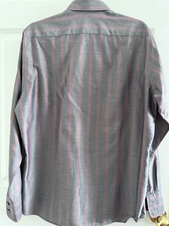 Lot 3 sz Med Men- Long sleeve dress shirts - Boss - Chaps - NWT Cactus Man - Image 3 of 4