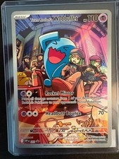 Team Rocket's Wobbuffet 203 Sv: Scarlet & Violet Promo Cards Holo