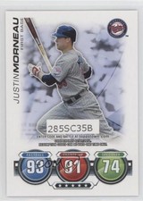 2010 Topps Topps Attax Code Cards Justin Morneau 0ei4