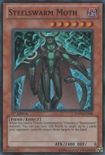 Steelswarm Moth - HA05-EN048 - Super Rare - 1st Edition NM Yugioh Hidden Arsenal