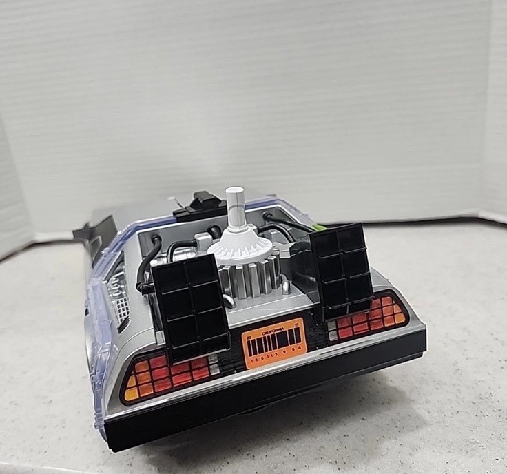 Back to The Future 40th Anniversary DeLorean Popcorn Bucket Lights
