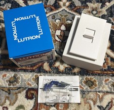 Lutron NTFTV-WH Single Pole Slide Dimmer Fluorescent Nova T NEW NOS