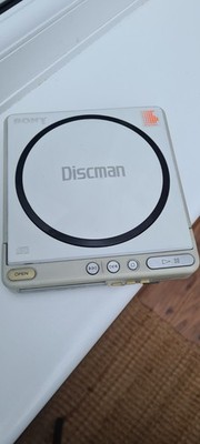  Vintage SONY Discman Personal CD player D-40, White 