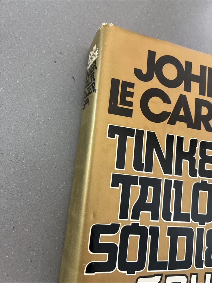 John Le Carre Tinker Tailor Soldier Spy True First 1st Edition 1974 Knopf HBDJ Foto 2 de 4