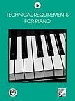 Technical Requirements for Piano Book 3 - paperback Boris Berlin