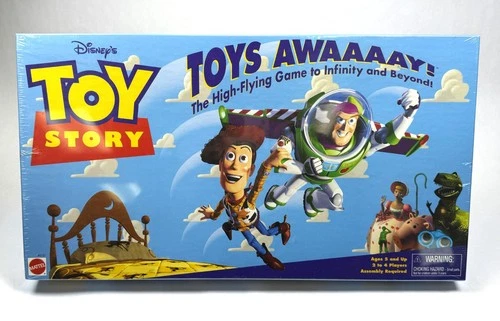 Disney Toy Story Vintage Toys Away Board Game New NIB Sealed 1996 Mattel Pixar