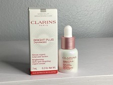 Suero iluminador avanzado CLARINS Bright Plus tamaño de viaje - 0,2 OZ Nuevo en caja