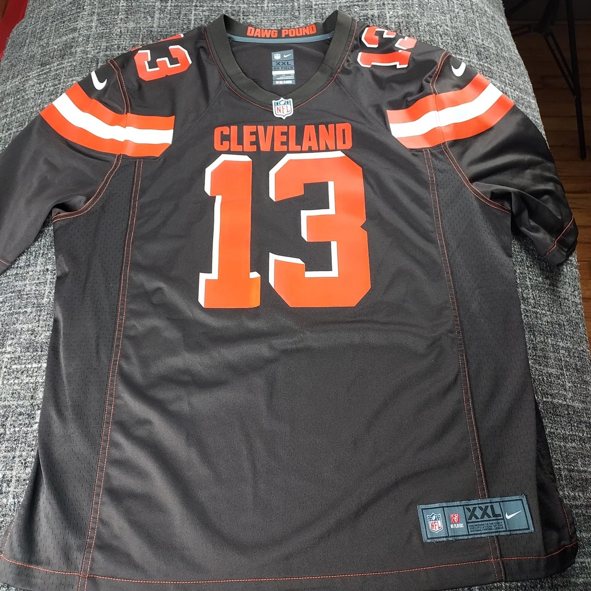 NFL ブラウンズ オデル・ベッカムJr NIKE リミテッドジャージ【MD】 2XLナイキ新品ジャージ日本未発売ベッカムJrブラウンズ ユニフォーム